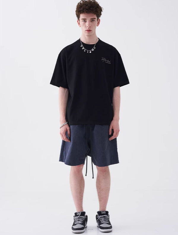 Sunset Print Handwritten Letter Tee - COPPING THREADS - Harsh and Cruel