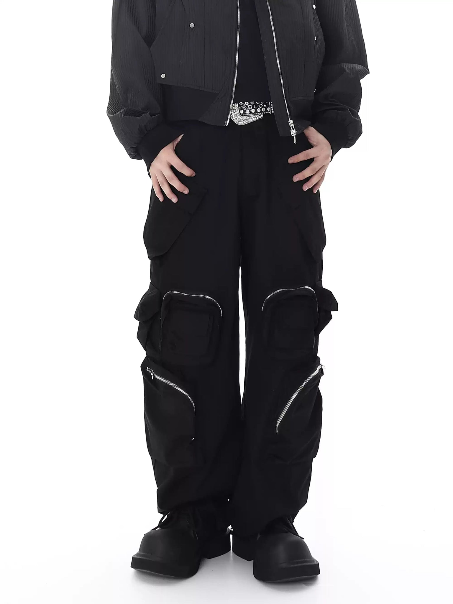 Tactical Multi - Pocket Cargo Pants - COPPING THREADS - CHICISLAND