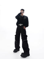 Tactical Multi - Pocket Cargo Pants - COPPING THREADS - CHICISLAND