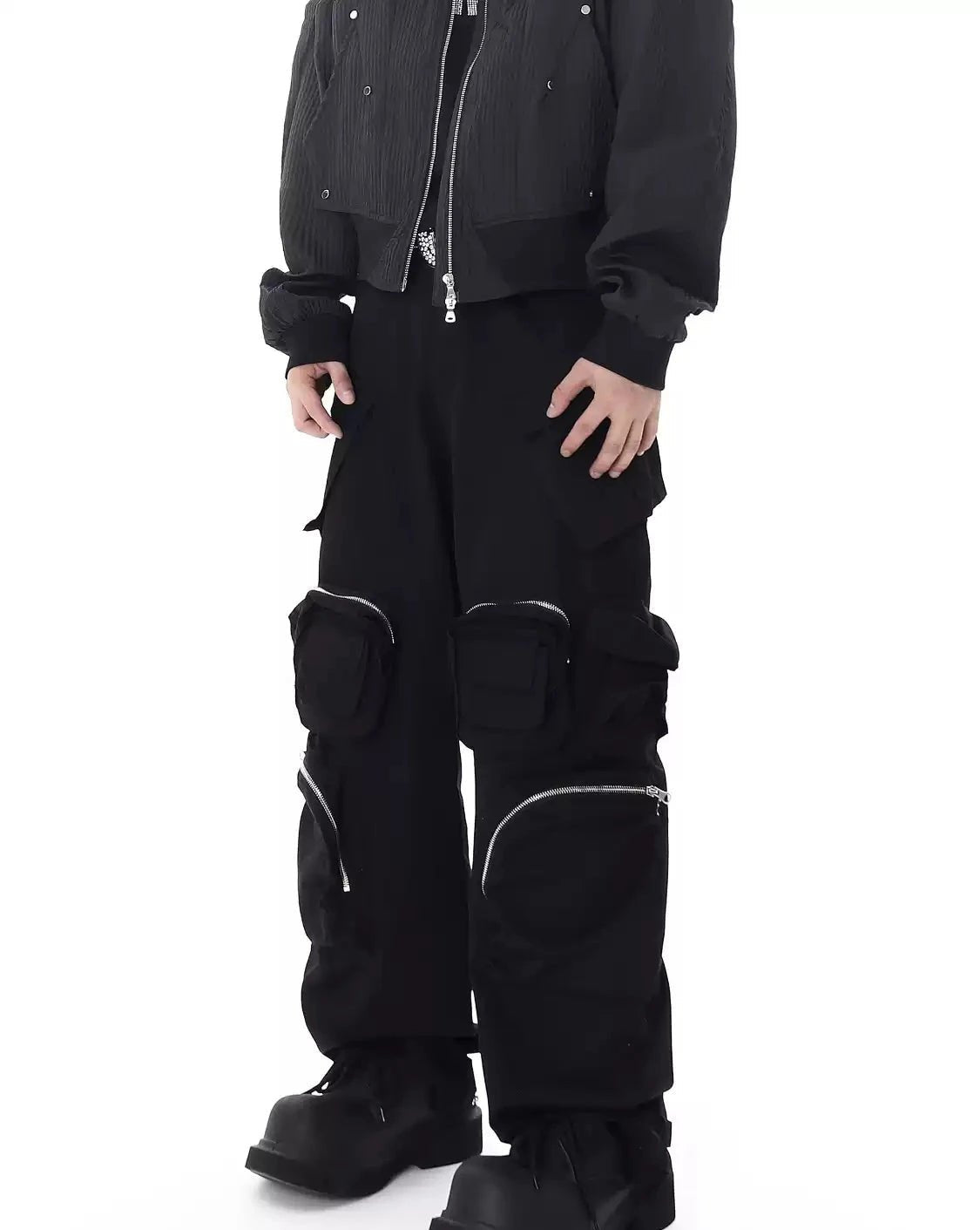 Tactical Multi - Pocket Cargo Pants - COPPING THREADS - CHICISLAND