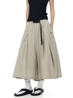 Techwear Pleated Wrap Skirt Shorts - COPPING THREADS - CT Select