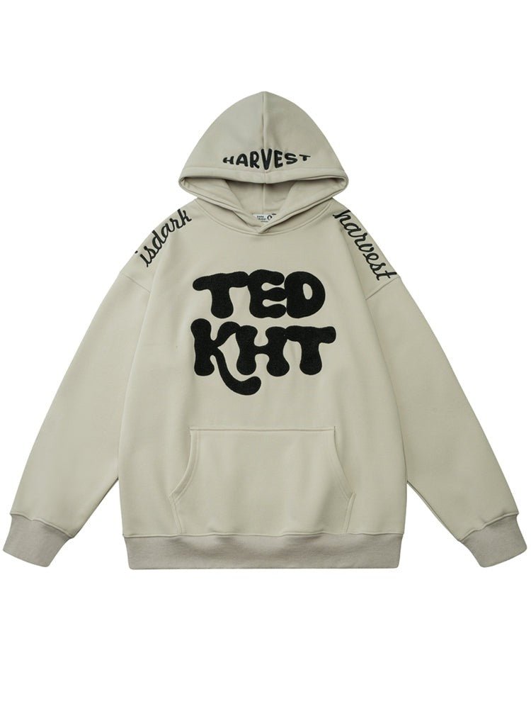 TEDKHT Letter Puff Print Hoodie - COPPING THREADS - CT Select 메인 이미지