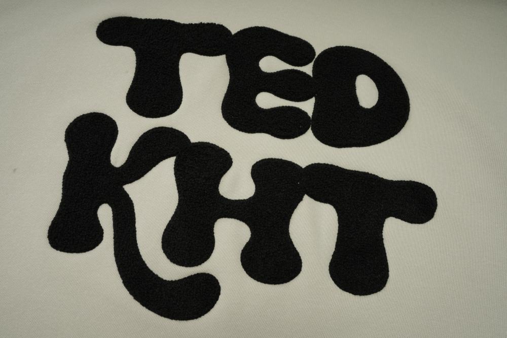 TEDKHT Letter Puff Print Hoodie - COPPING THREADS - CT Select