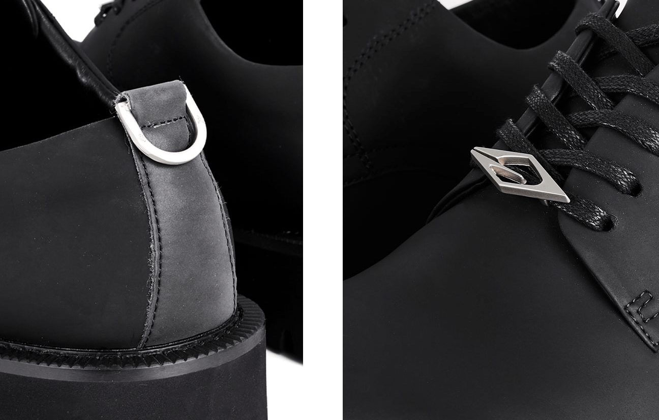 TERRAINCOGNITA “Mickey” Matte Derby - COPPING THREADS - TERRAINCOGNITA