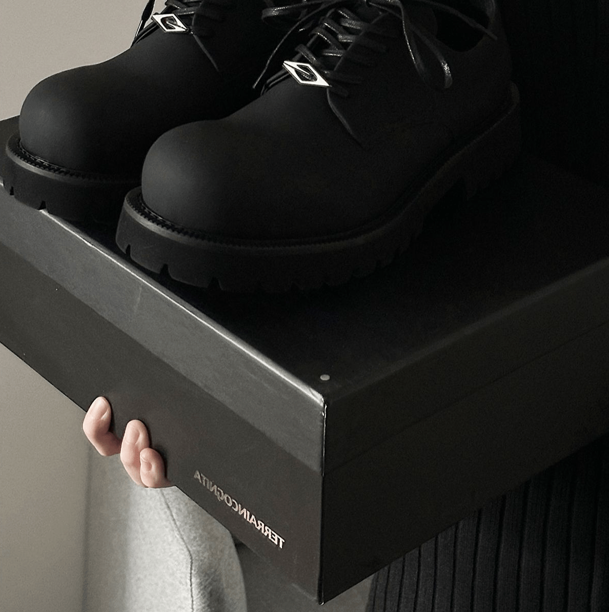 TERRAINCOGNITA “Mickey” Matte Derby - COPPING THREADS - TERRAINCOGNITA