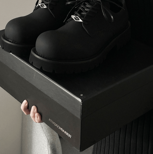 TERRAINCOGNITA “Mickey” Matte Derby - COPPING THREADS - TERRAINCOGNITA