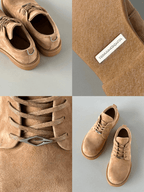 TERRAINCOGNITA “Mickey” Suede Smoke Sole Derby - COPPING THREADS - TERRAINCOGNITA