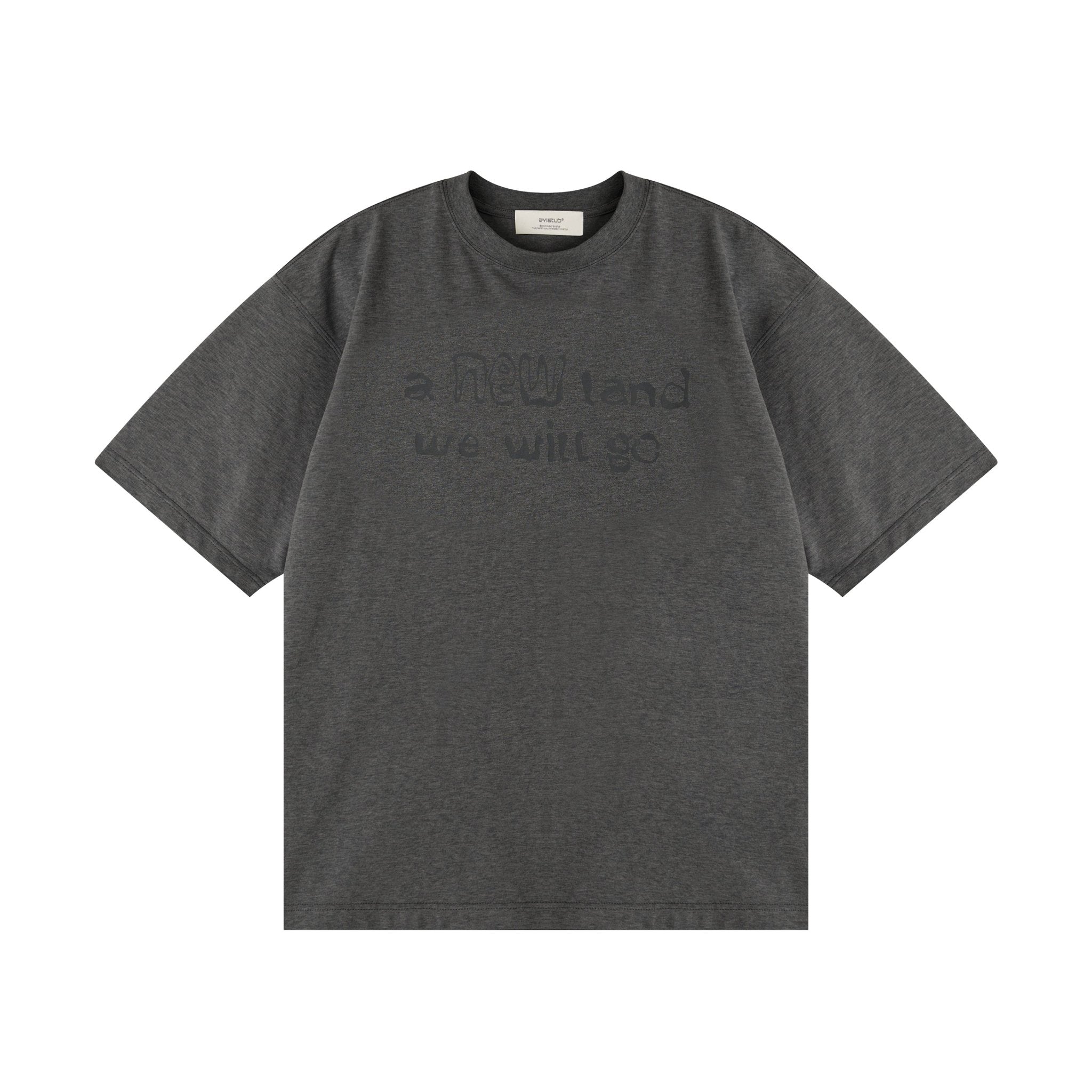 Text Watermark Print Tee - COPPING THREADS - CT Select
