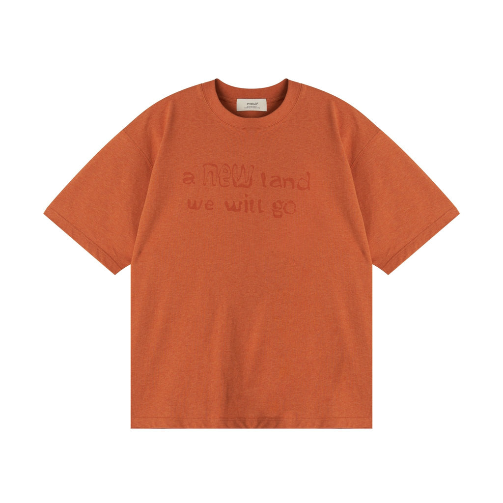 Text Watermark Print Tee - COPPING THREADS - CT Select