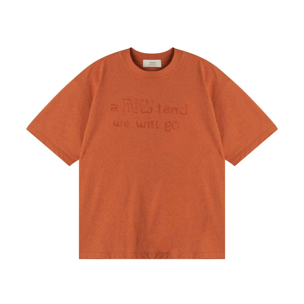 Text Watermark Print Tee - COPPING THREADS - CT Select