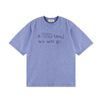 Text Watermark Print Tee - COPPING THREADS - CT Select