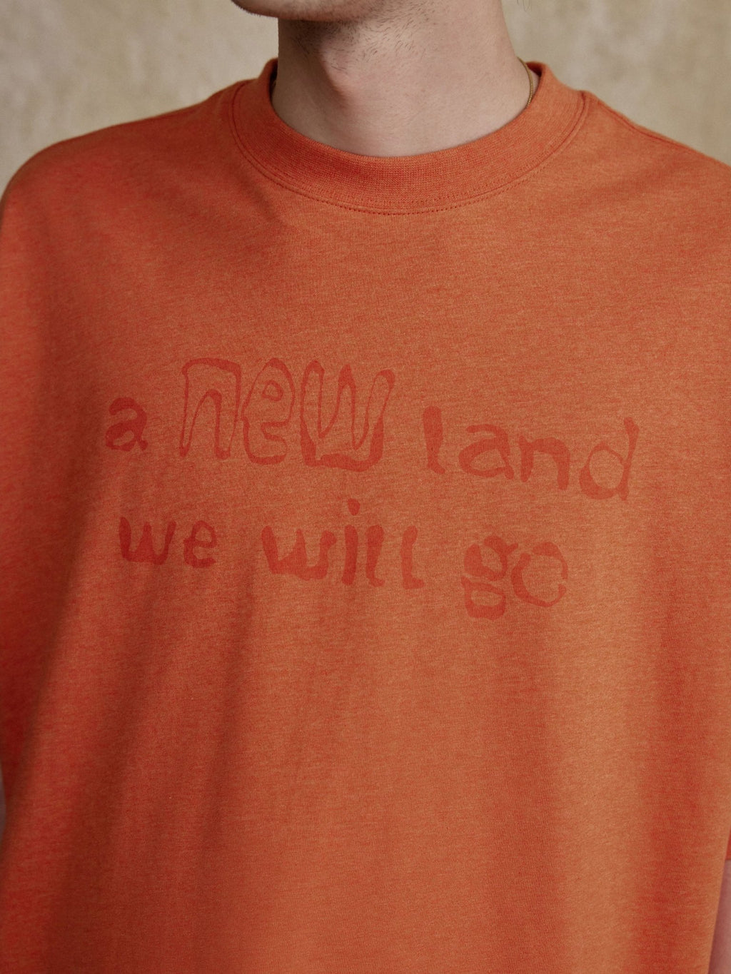 Text Watermark Print Tee - COPPING THREADS - CT Select