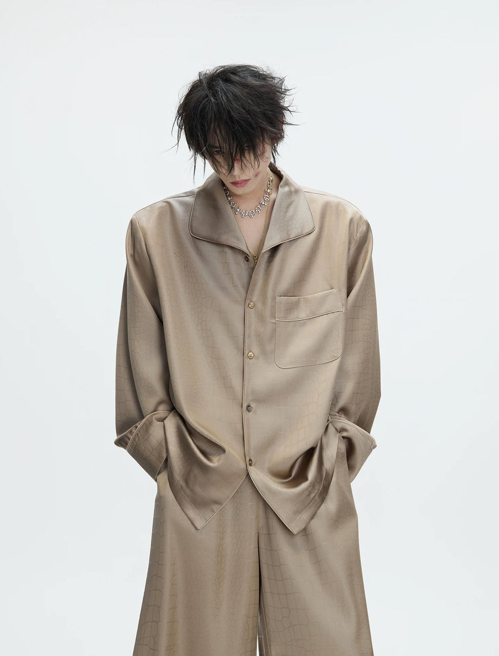 Textured Drape Lounge Set - COPPING THREADS - Argue Culture