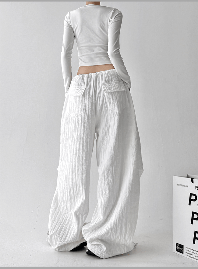 Textured Quick‑Dry Paratrooper Pants Main Image