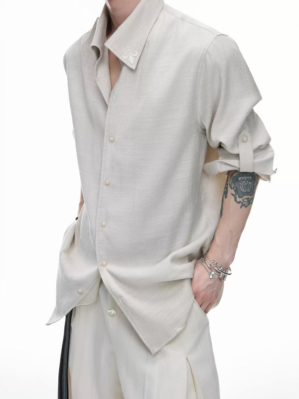 Textured Relaxed Shirt - COPPING THREADS - Argue Culture
