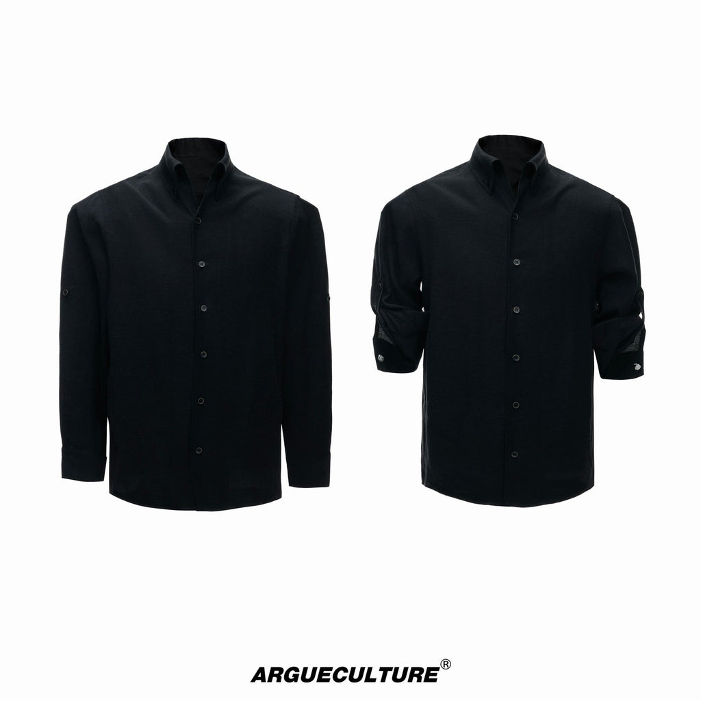 Textured Relaxed Shirt - COPPING THREADS - Argue Culture