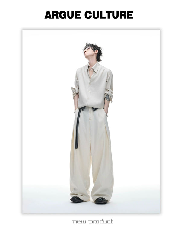 Textured Relaxed Shirt - COPPING THREADS - Argue Culture