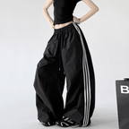 Three - Stripe Quick - Dry Wide - Leg Pants - CT6202 - COPPING THREADS - CT Select