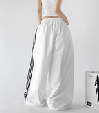 Three - Stripe Quick - Dry Wide - Leg Pants - CT6202 - COPPING THREADS - CT Select