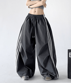 Three - Stripe Quick - Dry Wide - Leg Pants - CT6202 - COPPING THREADS - CT Select