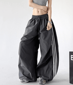 Three - Stripe Quick - Dry Wide - Leg Pants - CT6202 - COPPING THREADS - CT Select