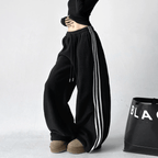 Three - Stripe Sherpa Fleece Sweatpants - COPPING THREADS - CT Select