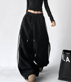 Three - Stripe Sherpa Fleece Sweatpants - COPPING THREADS - CT Select