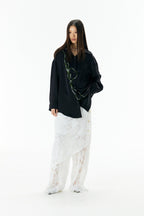 Tinsel Embroidered Long Sleeve Shirt - COPPING THREADS - APRIORITY