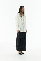 Tinsel Embroidered Long Sleeve Shirt - COPPING THREADS - APRIORITY