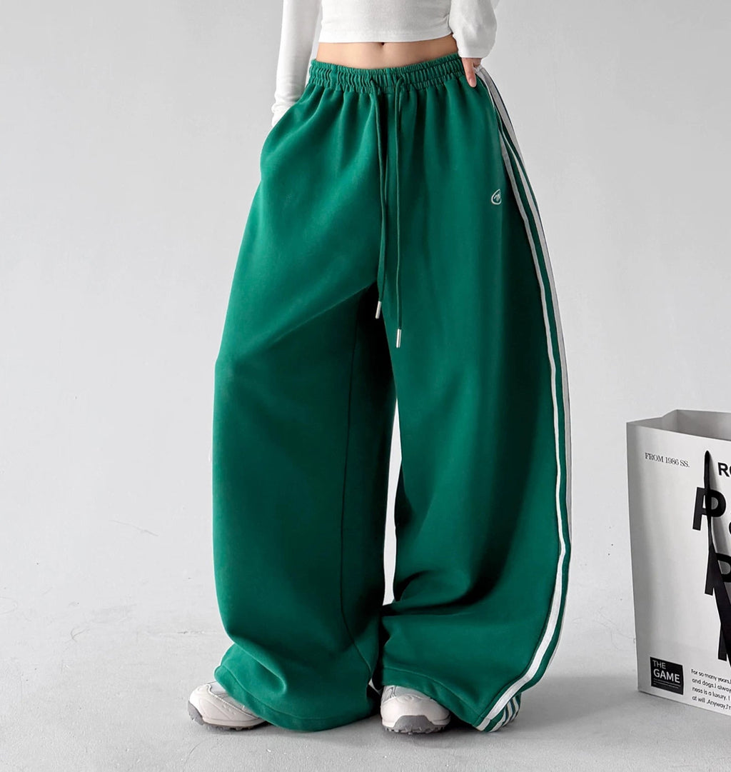 Triple-Stripe Baggy Sweatpants - COPPING THREADS - CT ORIGINALS