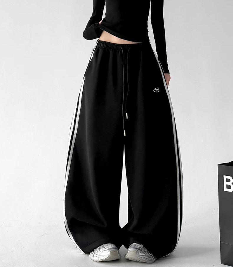 Triple-Stripe Baggy Sweatpants - COPPING THREADS - CT ORIGINALS
