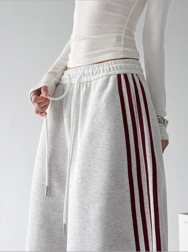 Triple-Stripe Wide-Leg Sweatpants - CT8312 - COPPING THREADS - CT ORIGINALS