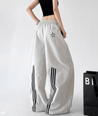 Triple Stripe Wide - Leg Track Pants - CT6215 - COPPING THREADS - CT Select