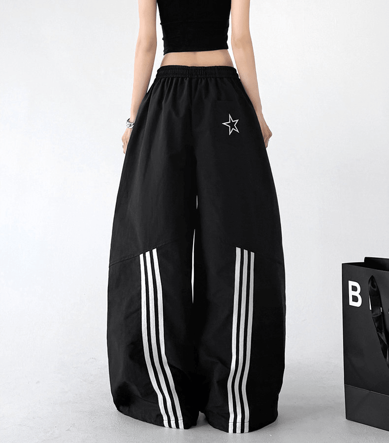 Triple Stripe Wide - Leg Track Pants - CT6215 - COPPING THREADS - CT Select Hauptbild