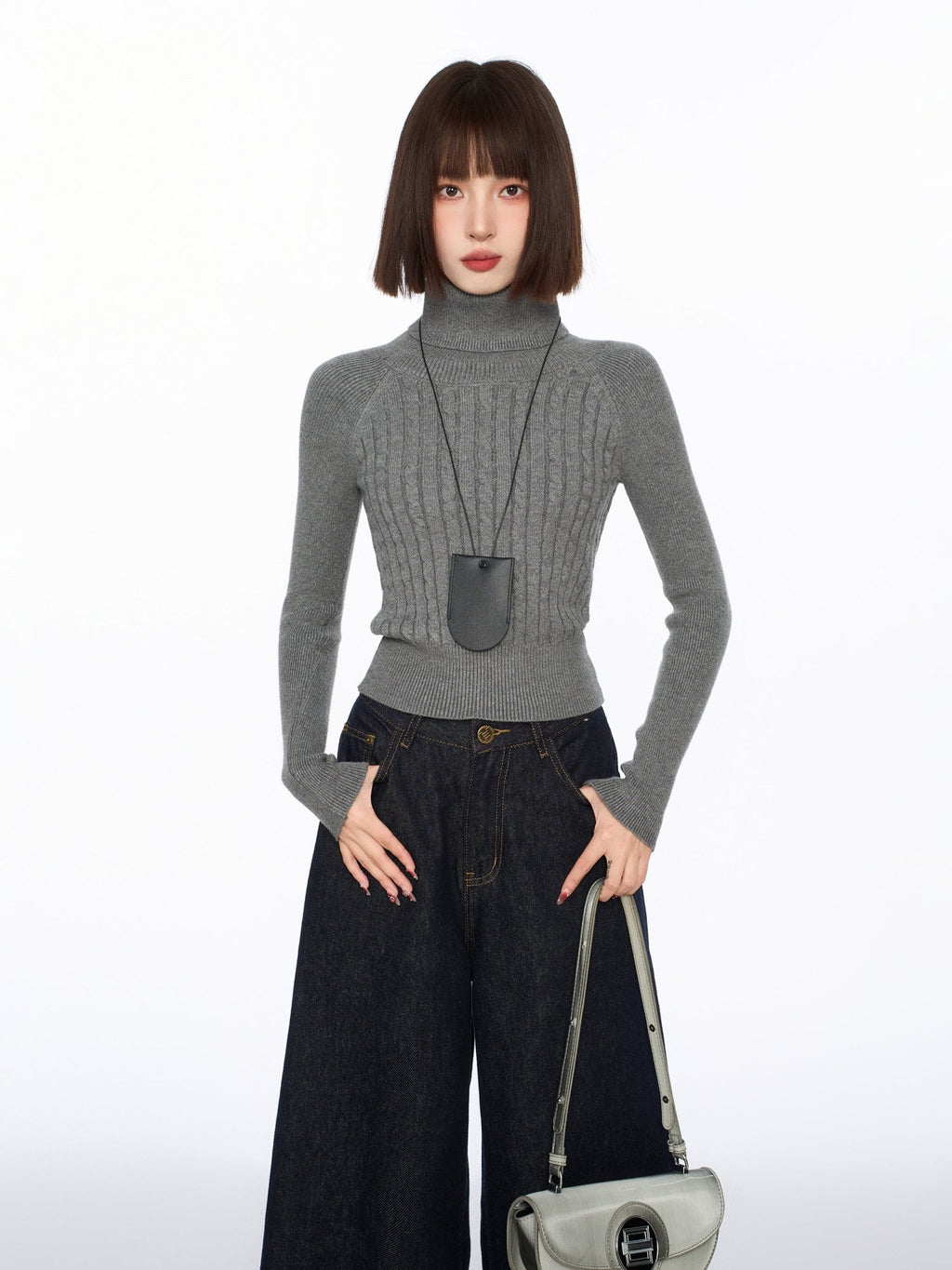 Turtleneck Base Layer Knit Sweater - COPPING THREADS - CT Select