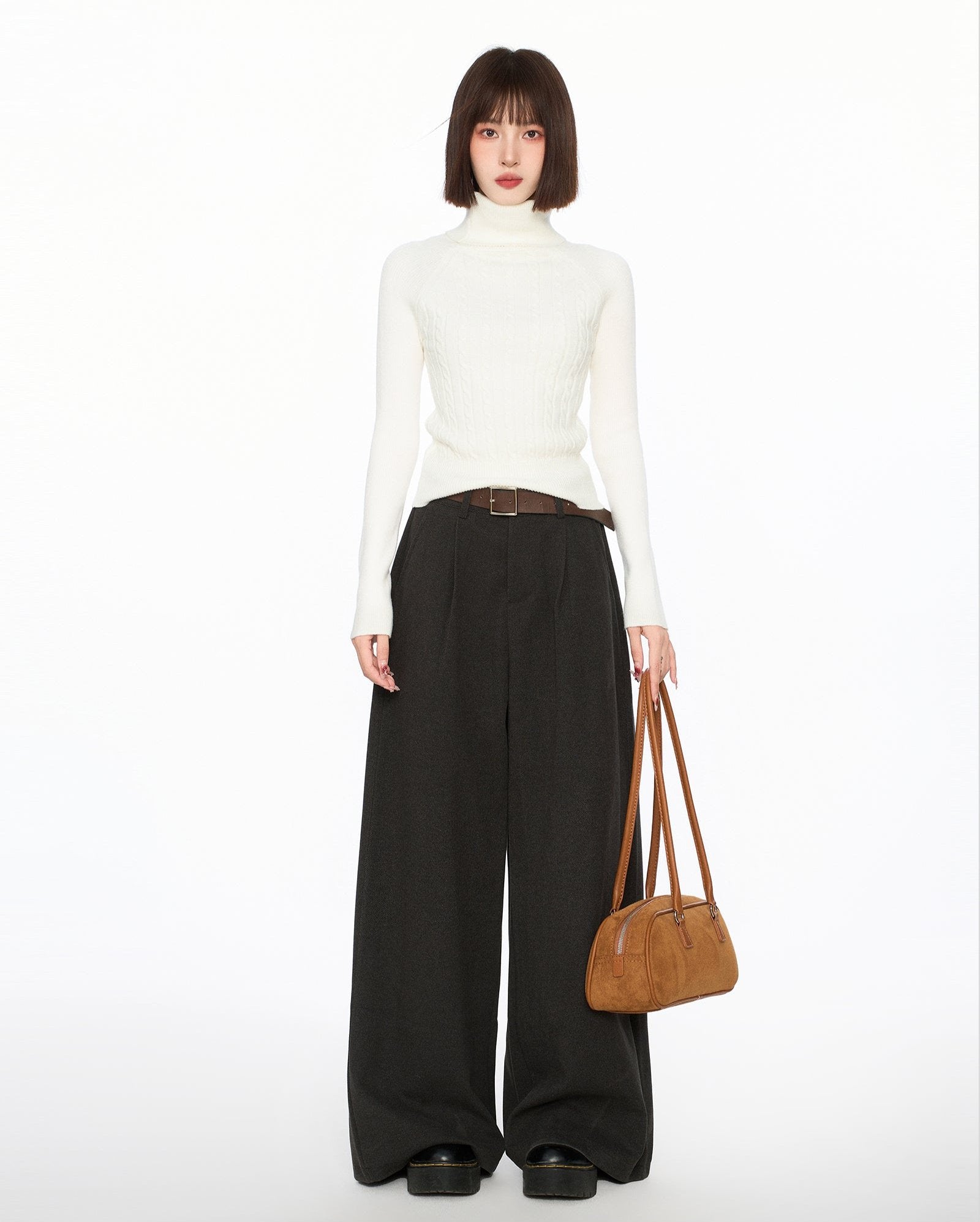 Turtleneck Base Layer Knit Sweater - COPPING THREADS - CT Select