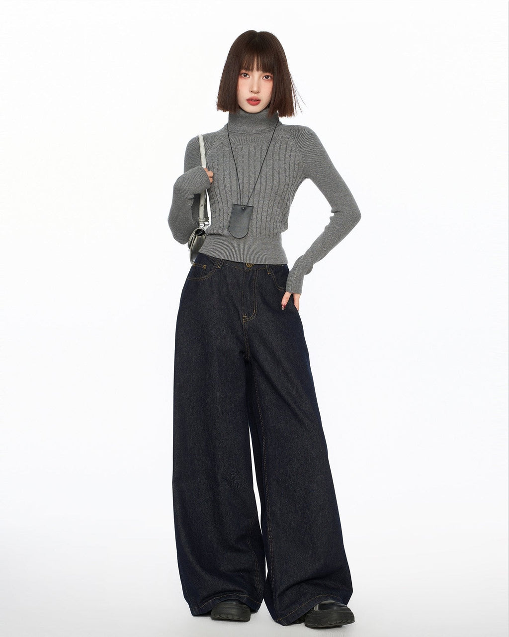 Turtleneck Base Layer Knit Sweater - COPPING THREADS - CT Select