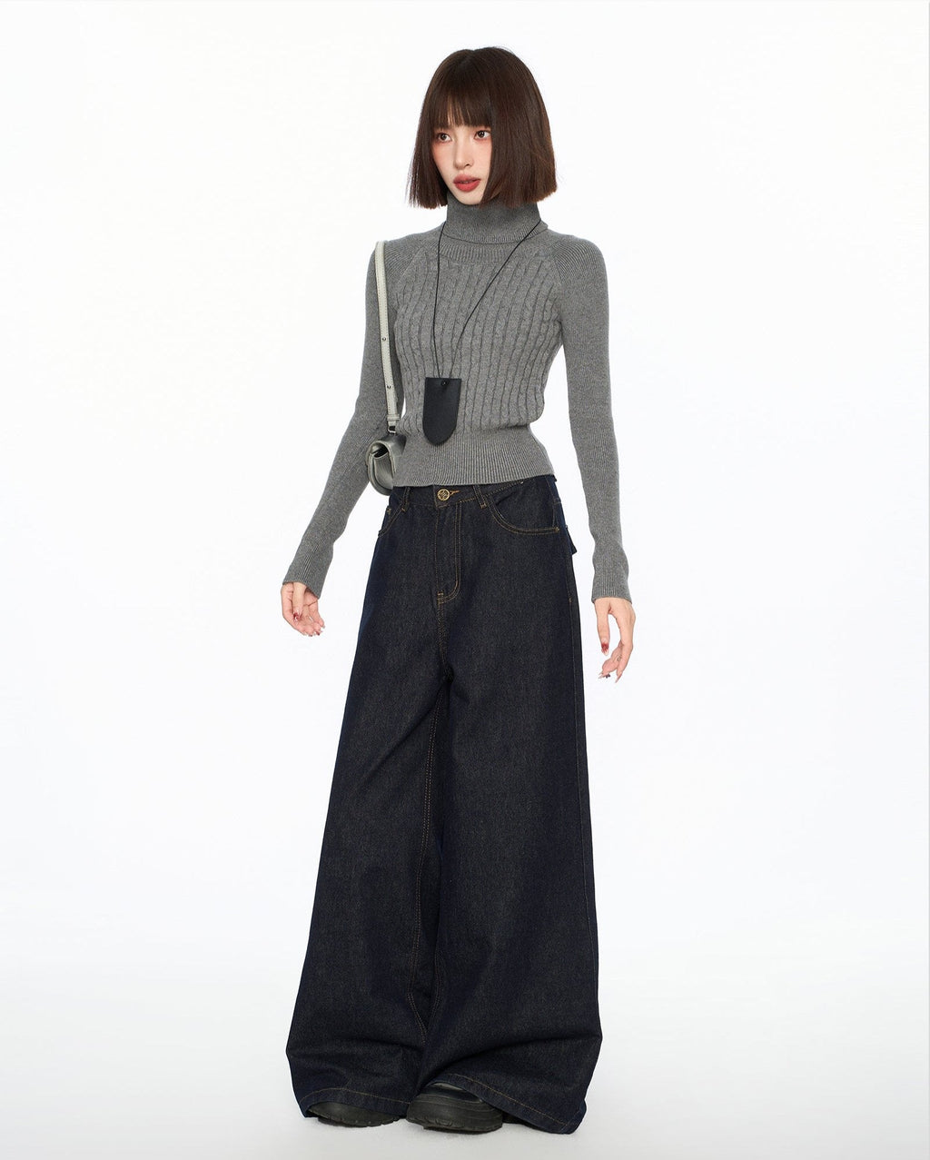 Turtleneck Base Layer Knit Sweater - COPPING THREADS - CT Select