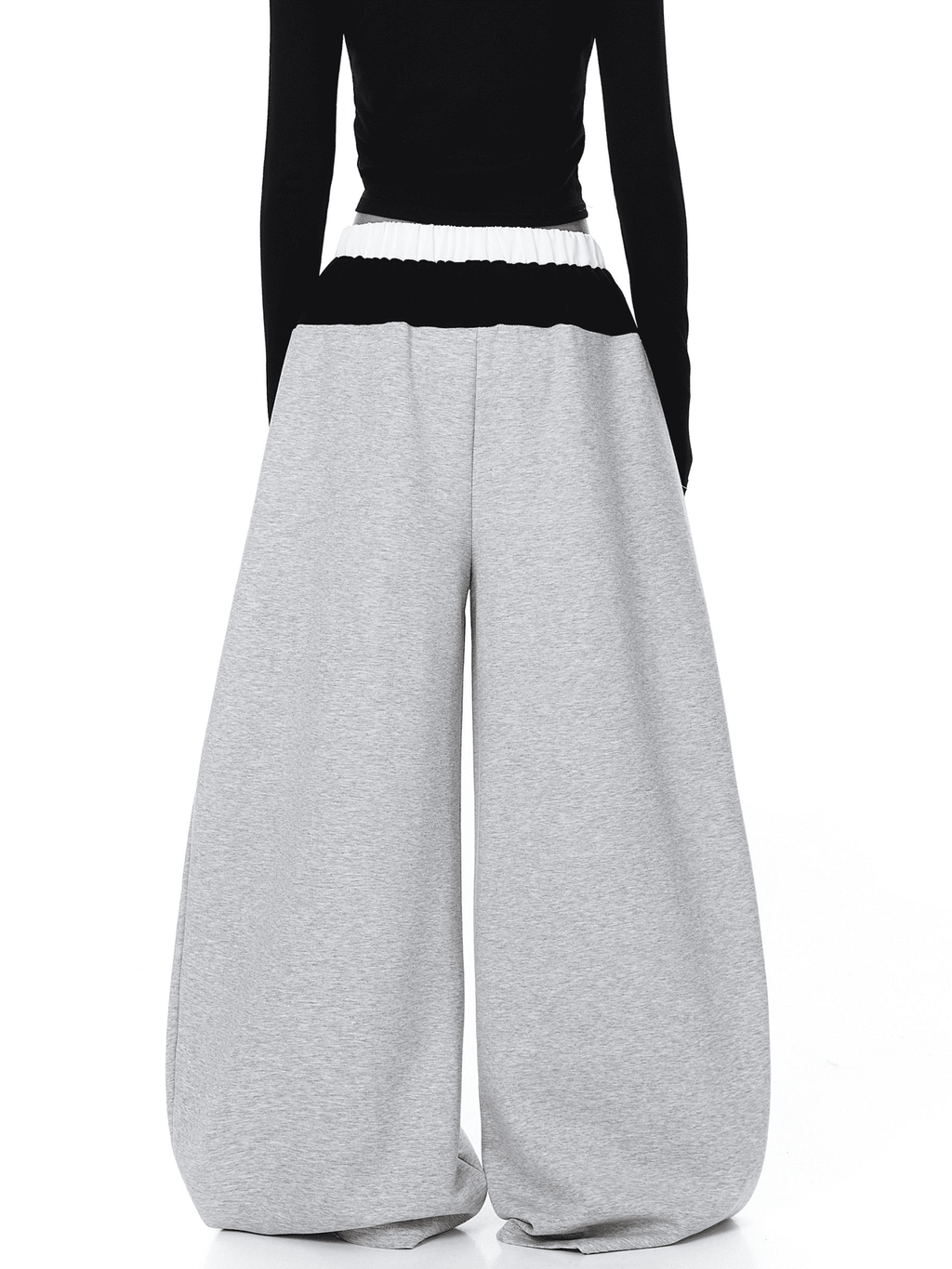 Two - Piece Colorblock Wide - Leg Sweatpants - COPPING THREADS - CT Select