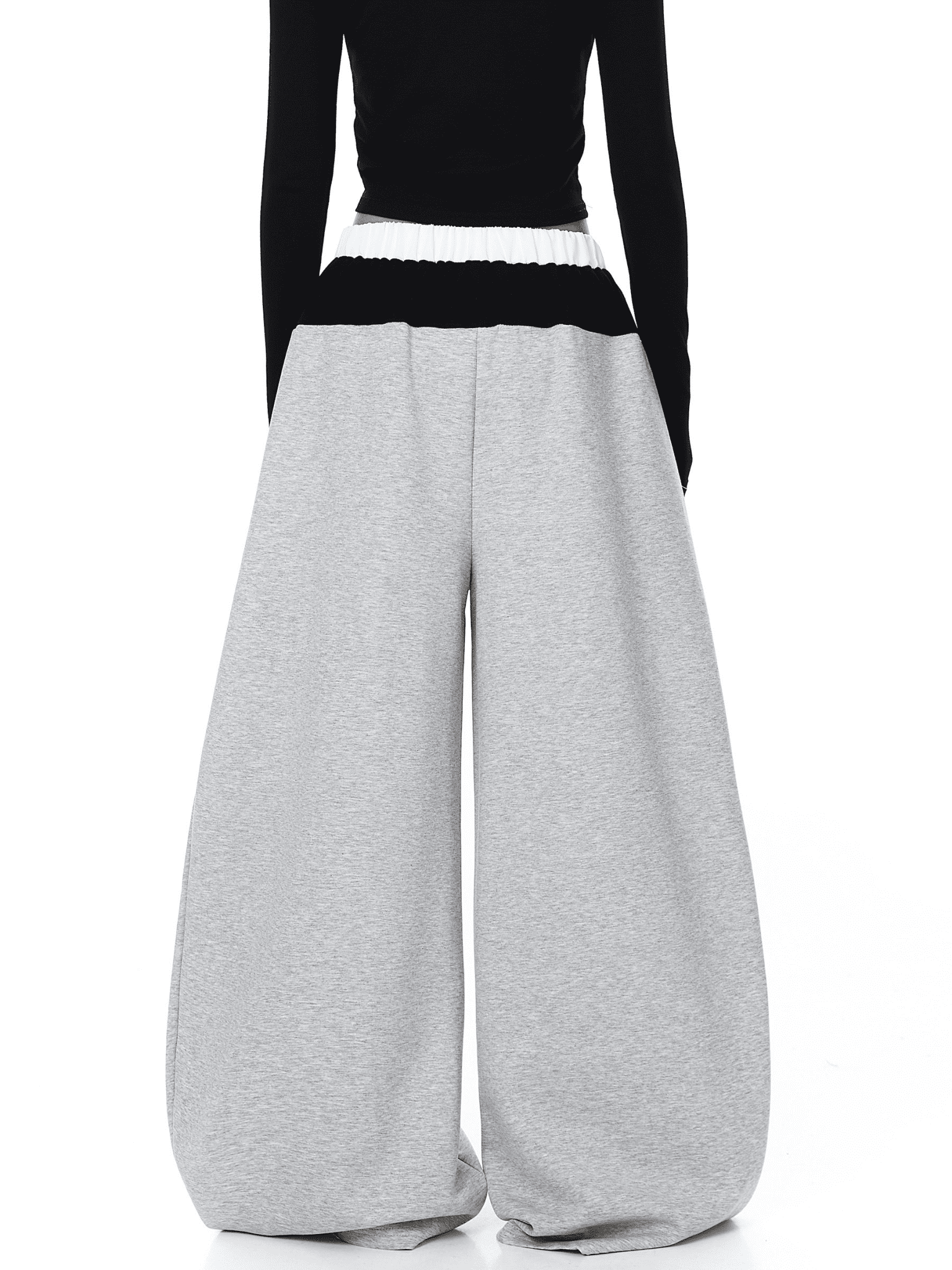 Two - Piece Colorblock Wide - Leg Sweatpants - COPPING THREADS - CT Select