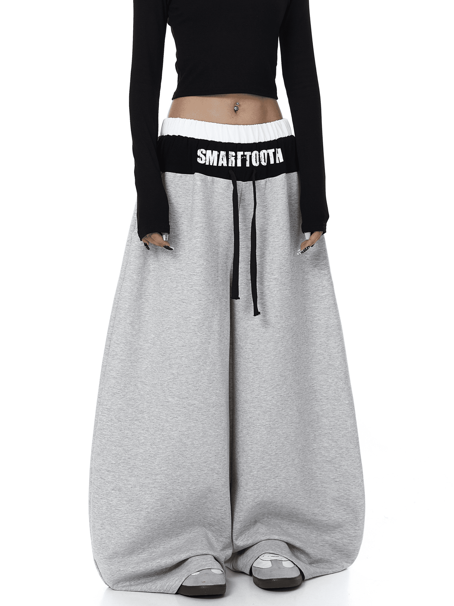 Two - Piece Colorblock Wide - Leg Sweatpants - COPPING THREADS - CT Select