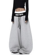 Two - Piece Colorblock Wide - Leg Sweatpants - COPPING THREADS - CT Select