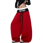 Two - Piece Colorblock Wide - Leg Sweatpants - COPPING THREADS - CT Select