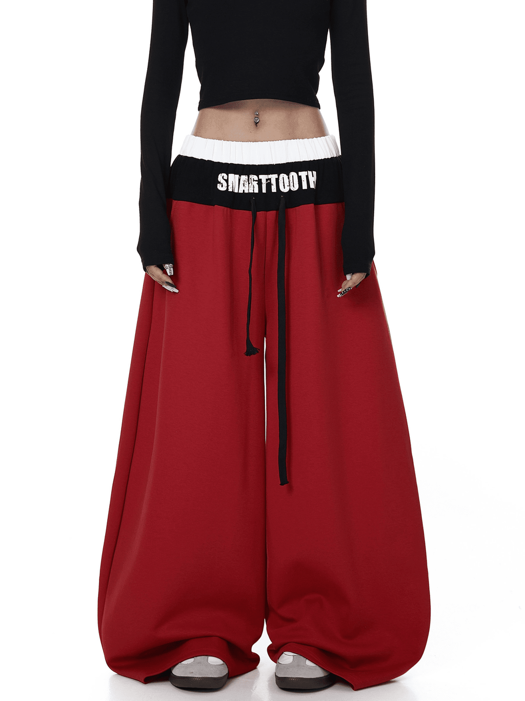 Two - Piece Colorblock Wide - Leg Sweatpants - COPPING THREADS - CT Select