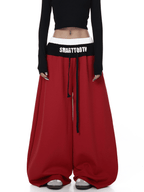 Two - Piece Colorblock Wide - Leg Sweatpants - COPPING THREADS - CT Select
