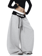 Two - Piece Colorblock Wide - Leg Sweatpants - COPPING THREADS - CT Select