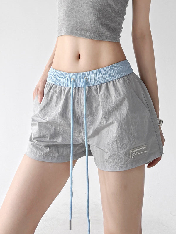 Two-Tone Drawstring Shorts - CT66187 - COPPING THREADS - CT ORIGINALS