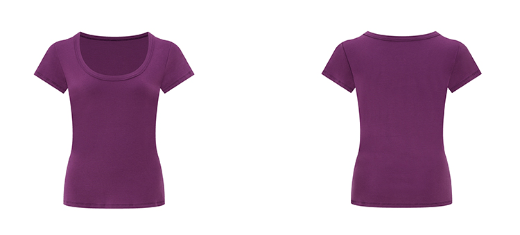 U - Neck Slim Fit Short Sleeve Tee - COPPING THREADS - Anna Aneae