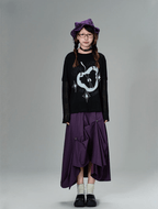 Ugly Apple Split - Sleeve Graphic Tee - COPPING THREADS - CT Coquette