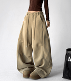 Ultra Fleece - Lined Pleated Wide - Leg Sweatpants - COPPING THREADS - CT Select